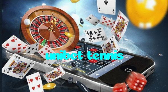 unibet tennis casino presented on mobile device in Pakistan with slots and live games